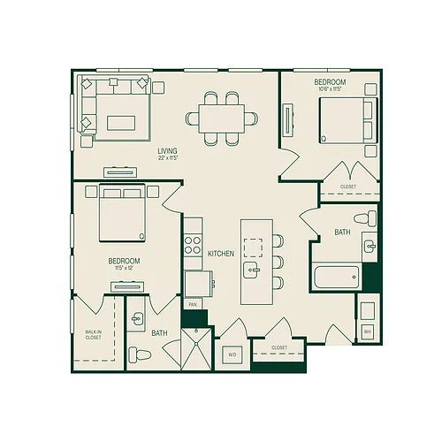 Floor plan B8
