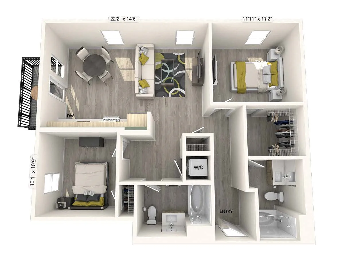 Floor plan B5-FinishI