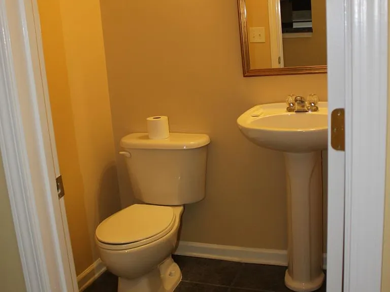 Half bath on main floor