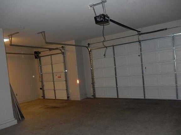 Garage with golf cart space