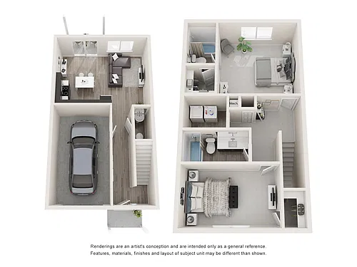 Floor plan 2 bedroom