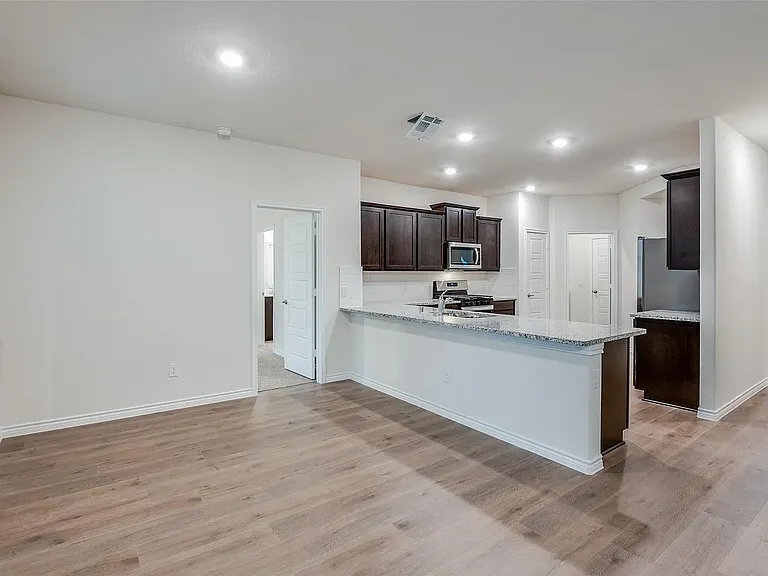 Dinning room and kitchen top.