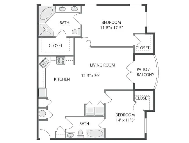 Floor plan C500