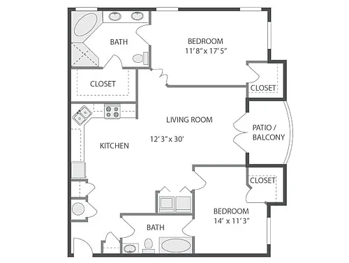 Floor plan C500