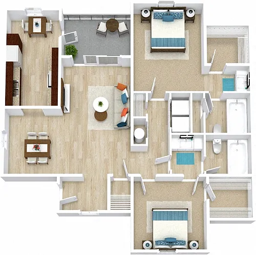 Floor plan B4
