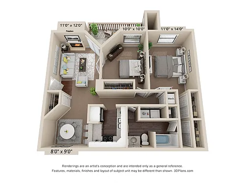 Floor plan The Par