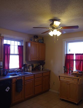 Another angle of the kitchen