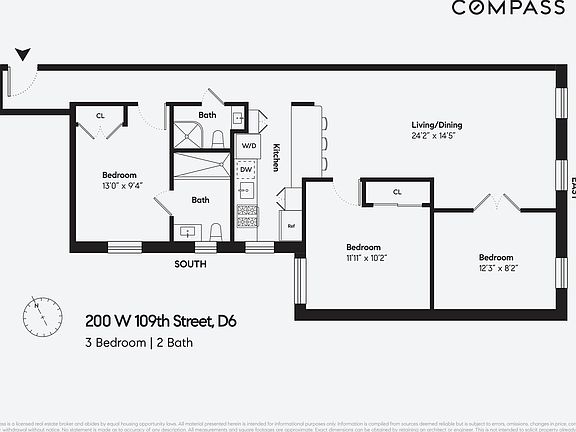 2nd image of 200 W 109th St APT D6