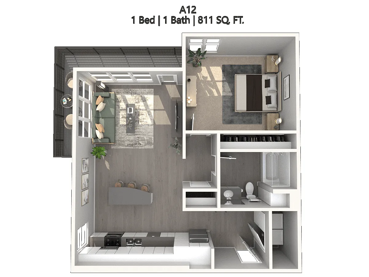 Floor plan A12