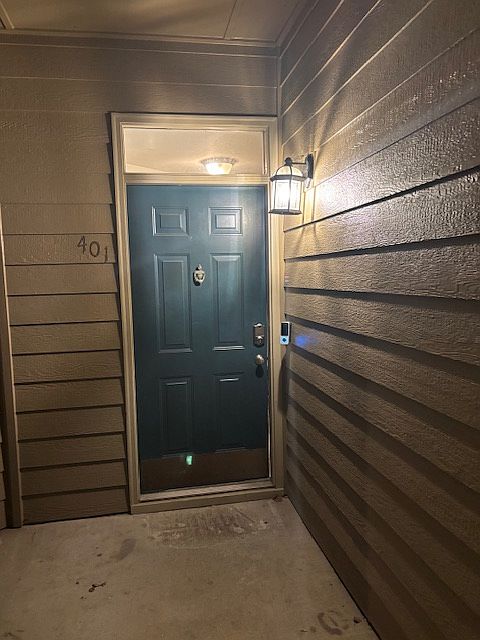 front door with ring camera