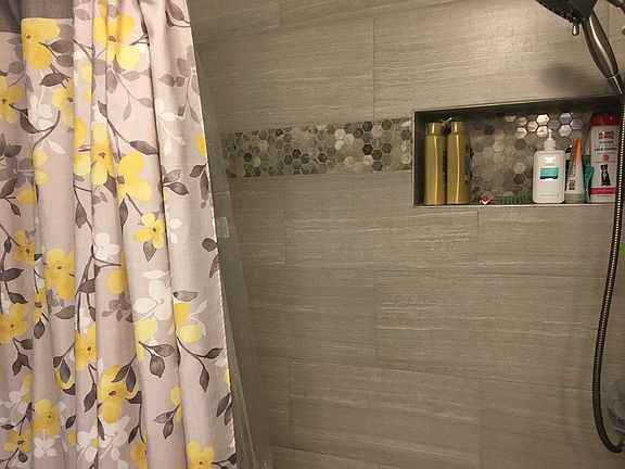 Renovated shower 