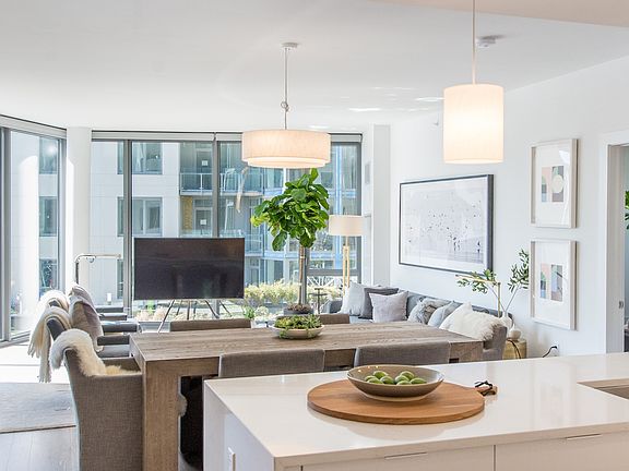 Kitchen with dining room