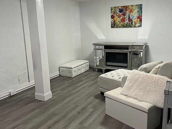 Finished room downstairs 