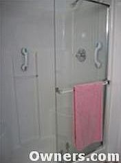 Shower in Master Bathroom