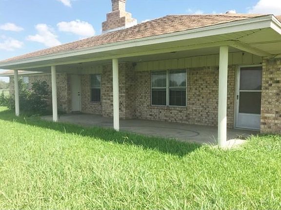 Covered back patio