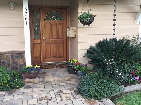 Stone and paver brick