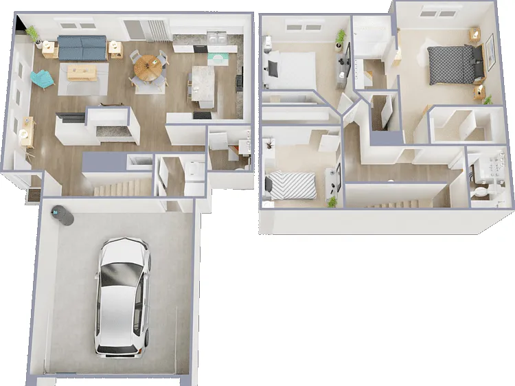 Plan Nine Floorplan Diagram