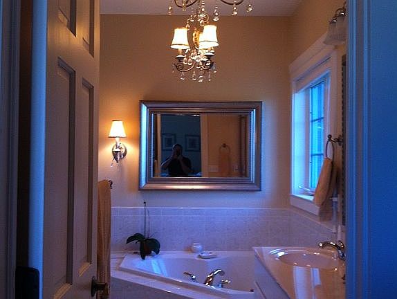 Master Bath - Jacuzzi, separate shower and double sink