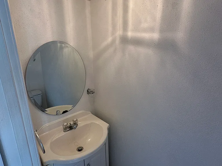 Downstairs half bath