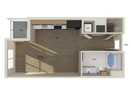 Floor plan S2 200
