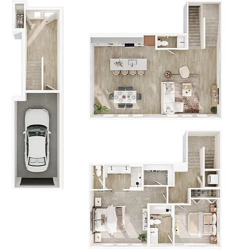 Floor plan TH-1B