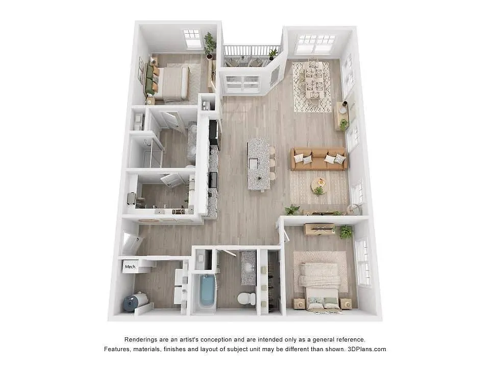 Floor plan Magnolia