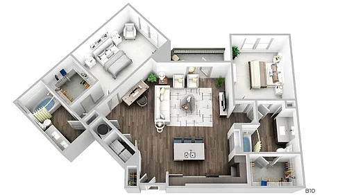 Floor plan B10