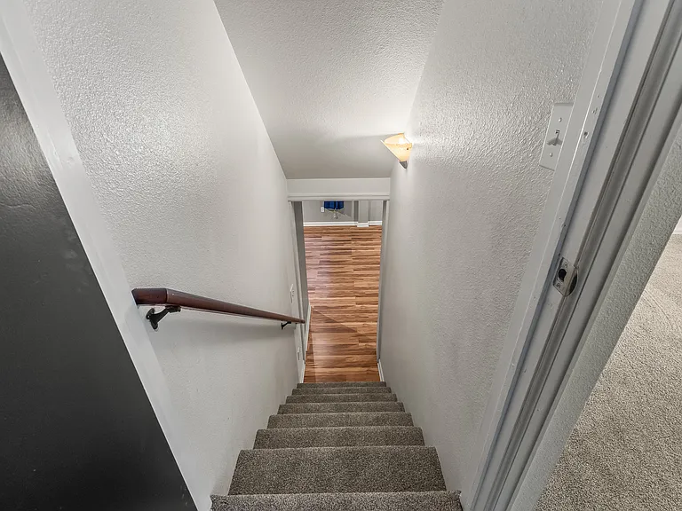 Basement from the lower level living room