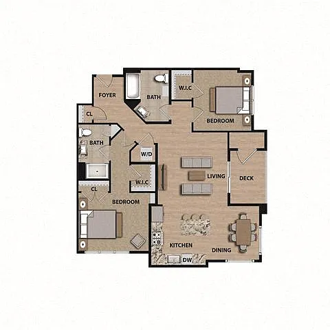Floor plan A-2C