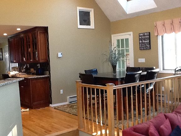 Breakfast nook and adjoining mudroom