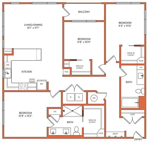 Floor plan C4