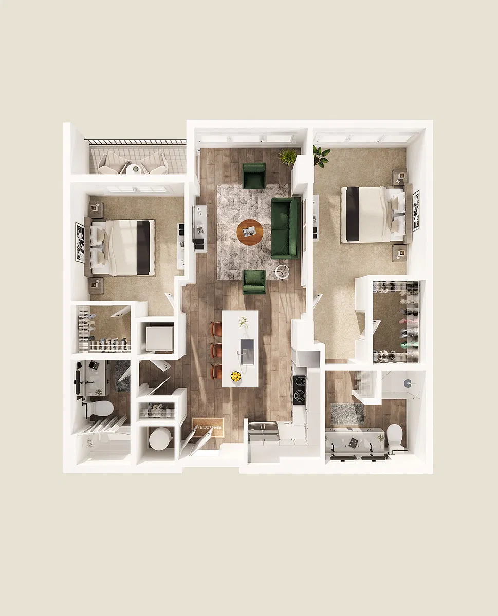 Floor plan B3