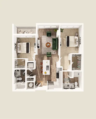 Floor plan B3