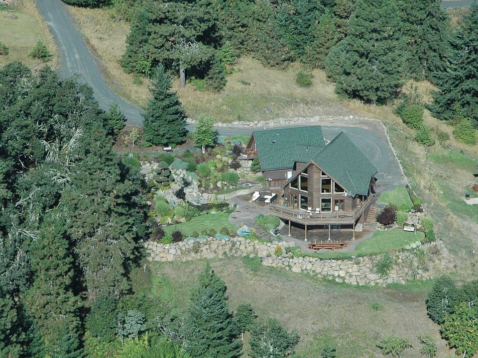 Aerial view of home
