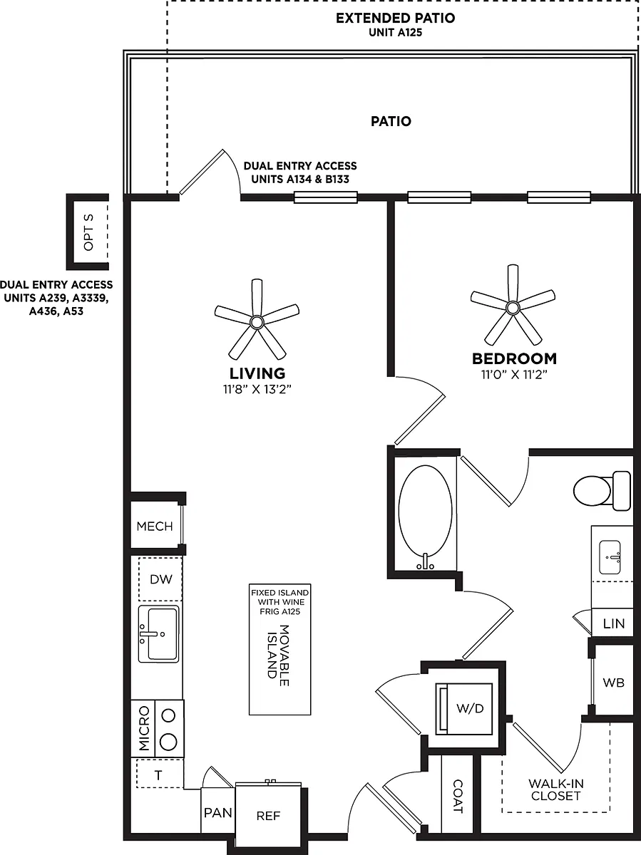 Floor plan A6 Extended