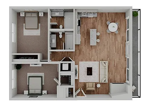 Floor plan B03
