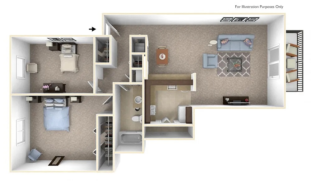 Floor plan Violet