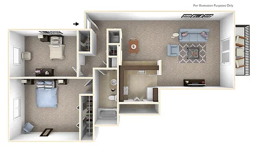 Floor plan Violet
