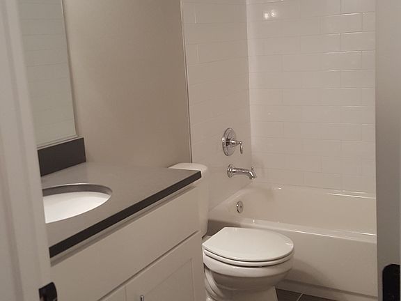 Shared bathroom with one other tenant