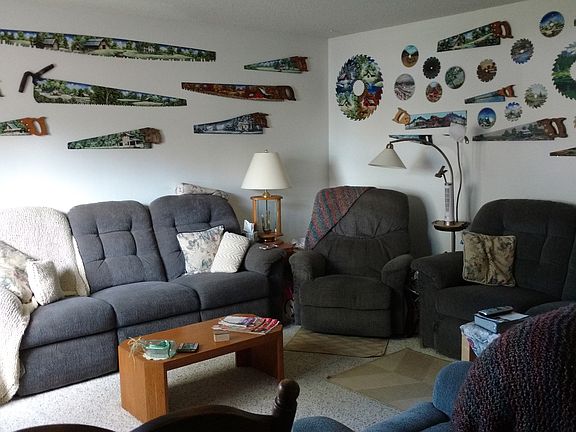 Living room from front door