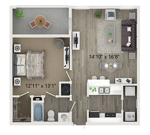 Floor plan A1