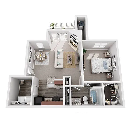 Floor plan A1 Madison