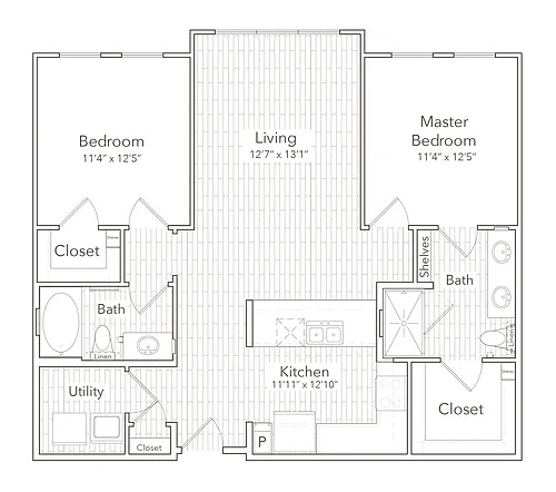 Floor plan B11