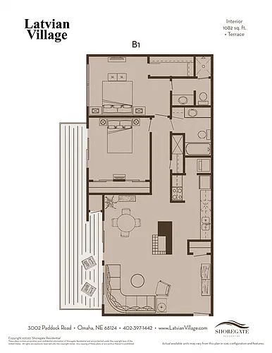 Floor plan B1