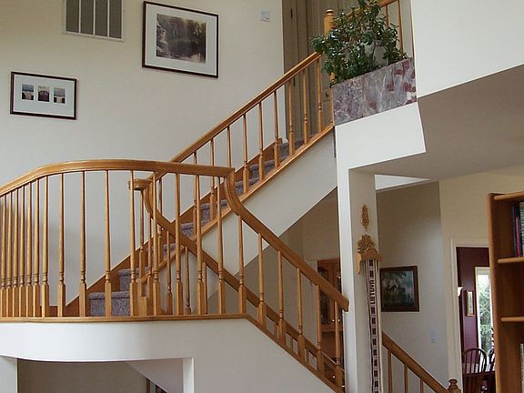 Open staircase