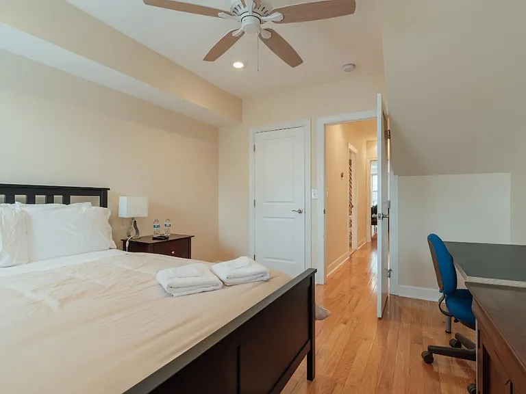 Large second floor bedroom