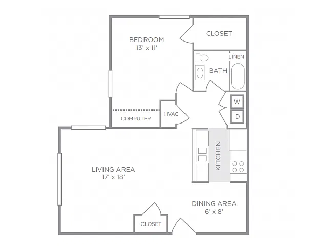 Floor plan The Elm (East)