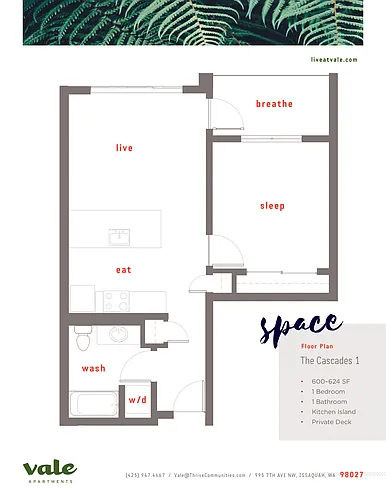 Floor plan 1X1 - A