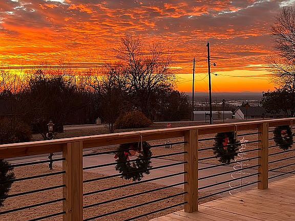 Beautiful view from deck