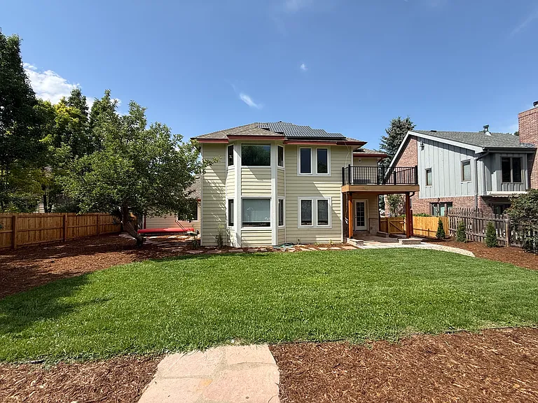 New back yard landscaping